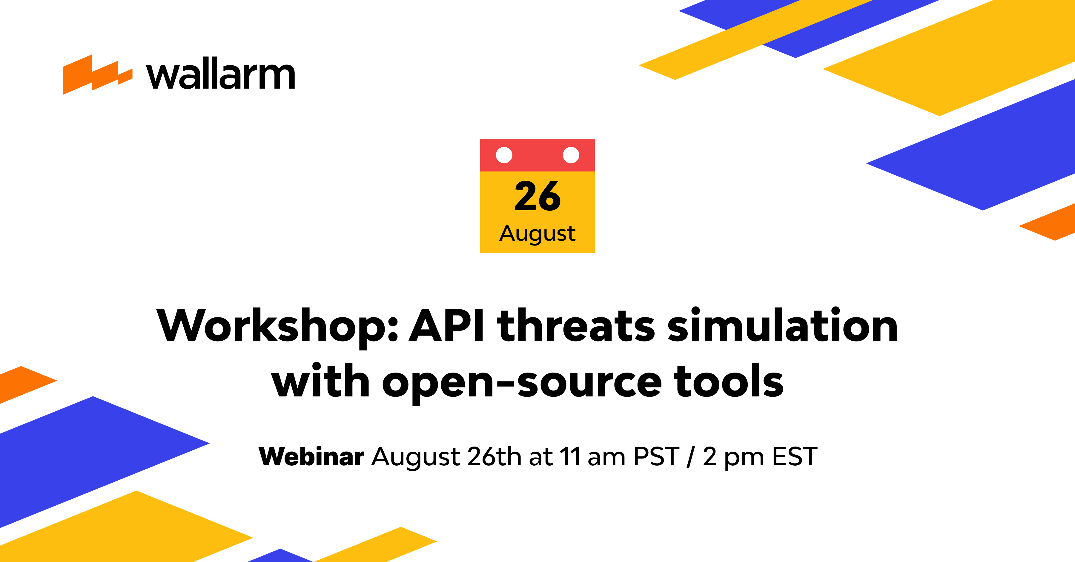Workshop: API threats simulation with open-source tools